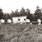 Antennes construites à Marcoussis pour l’observation du Soleil