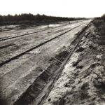 Construction de la voie ferrée